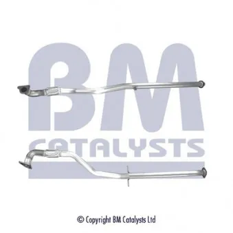 Tuyau d'échappement BM CATALYSTS BM50595