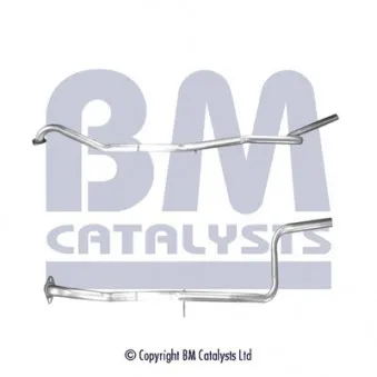 Tuyau d'échappement BM CATALYSTS BM50597