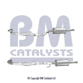 Tuyau d'échappement BM CATALYSTS BM50618