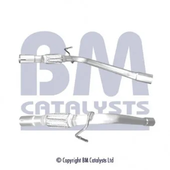 Tuyau d'échappement BM CATALYSTS