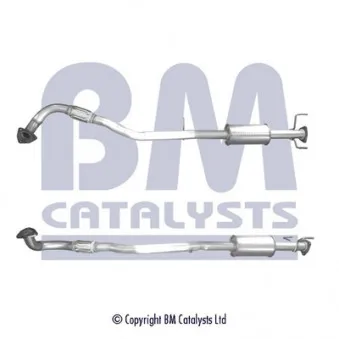 Tuyau d'échappement BM CATALYSTS BM50748