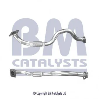 Tuyau d'échappement BM CATALYSTS BM70650