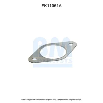 Kit d'assemblage, filtre à particules/ à suie BM CATALYSTS FK11061