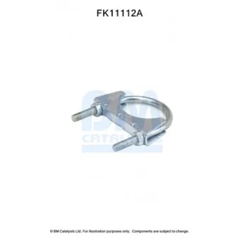 Kit d'assemblage, filtre à particules/ à suie BM CATALYSTS FK11112