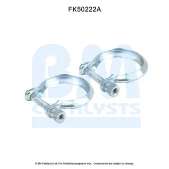 Kit d'assemblage, tuyau d'échappement BM CATALYSTS FK50222