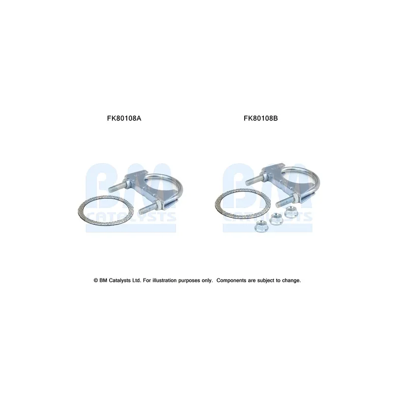 Kit d'assemblage, catalyseur BM CATALYSTS FK80108