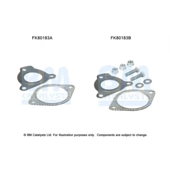 Kit d'assemblage, catalyseur BM CATALYSTS FK80183