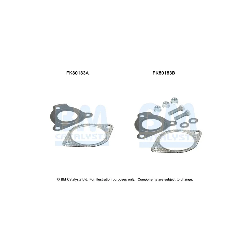 Kit d'assemblage, catalyseur BM CATALYSTS FK80183