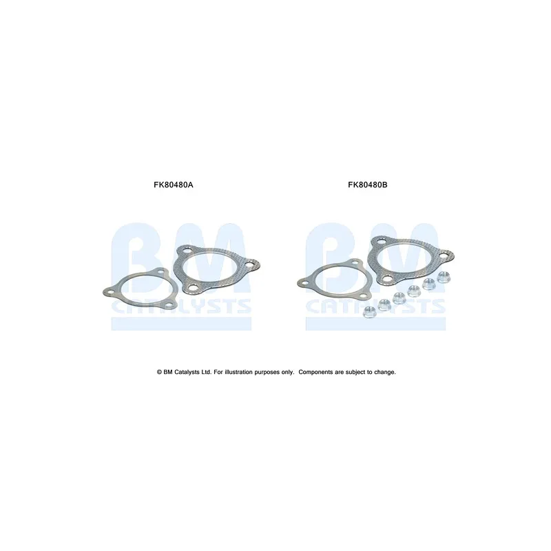 Kit d'assemblage, catalyseur BM CATALYSTS FK80480