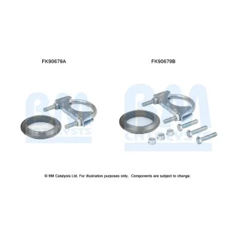 Kit d'assemblage, catalyseur BM CATALYSTS FK90679