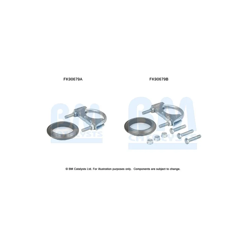 Kit d'assemblage, catalyseur BM CATALYSTS FK90679