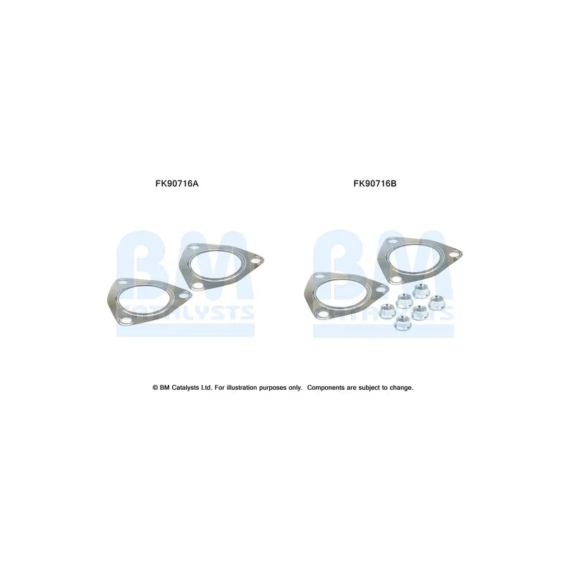 Kit d'assemblage, catalyseur BM CATALYSTS FK90716