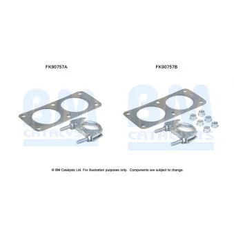 Kit d'assemblage, catalyseur BM CATALYSTS FK90757