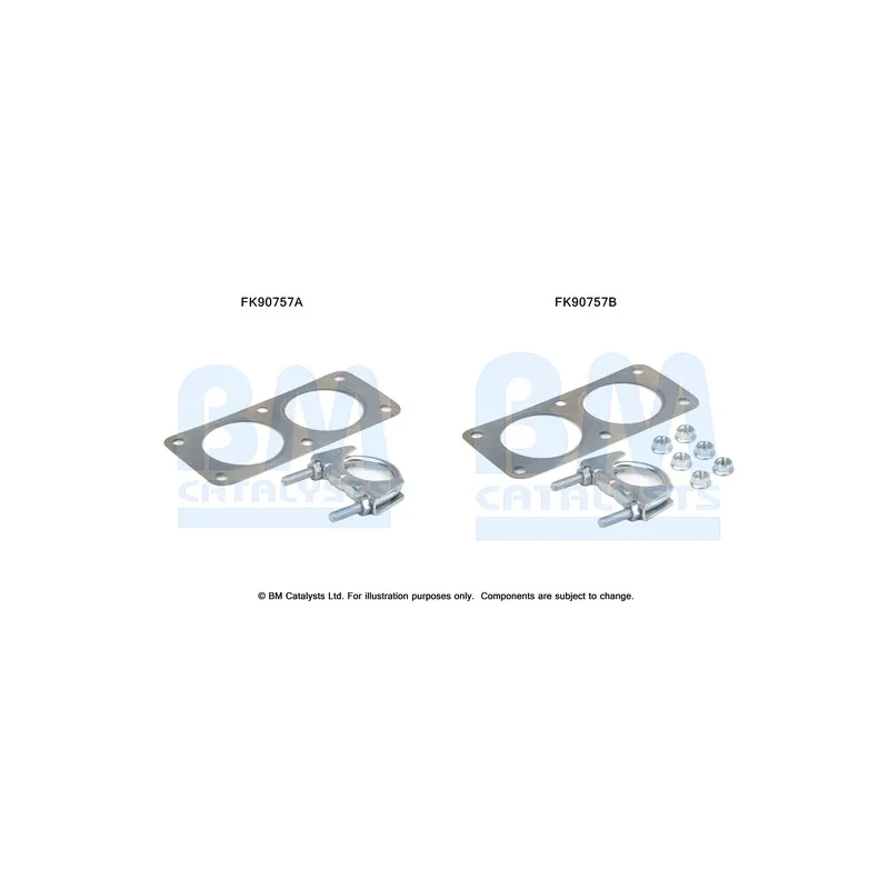 Kit d'assemblage, catalyseur BM CATALYSTS FK90757