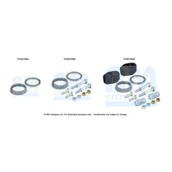 Kit d'assemblage, catalyseur BM CATALYSTS FK90798
