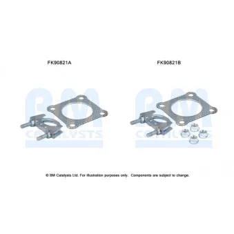 Kit d'assemblage, catalyseur BM CATALYSTS FK90821
