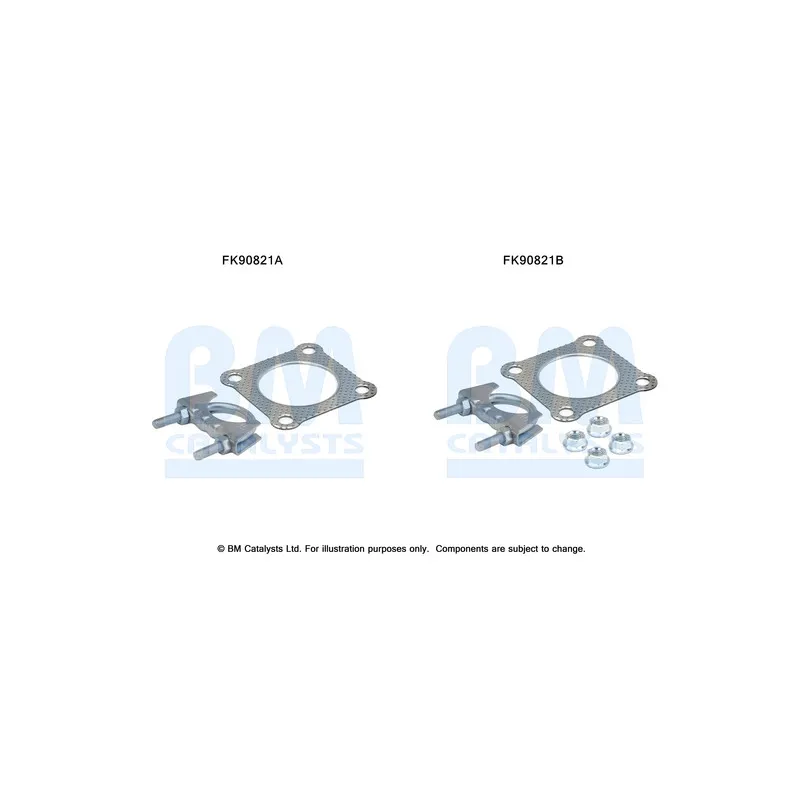 Kit d'assemblage, catalyseur BM CATALYSTS FK90821
