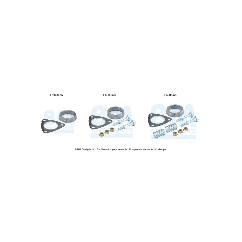 Kit d'assemblage, catalyseur BM CATALYSTS FK90842