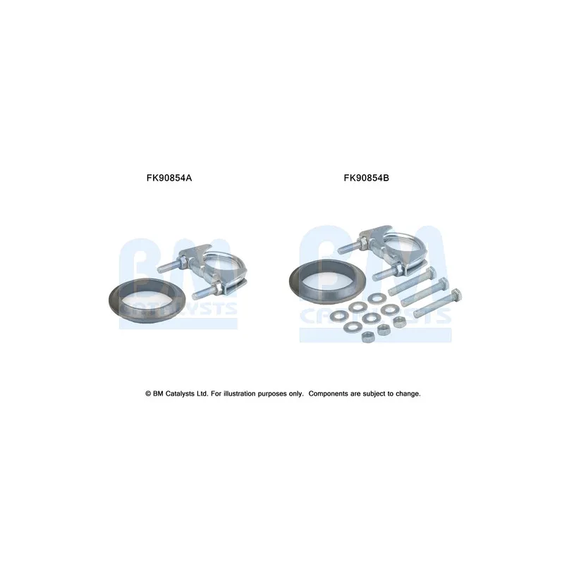 Kit d'assemblage, catalyseur BM CATALYSTS FK90854