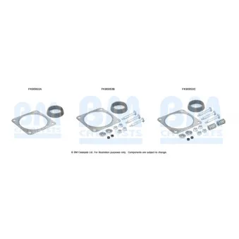 Kit d'assemblage, catalyseur BM CATALYSTS FK90953