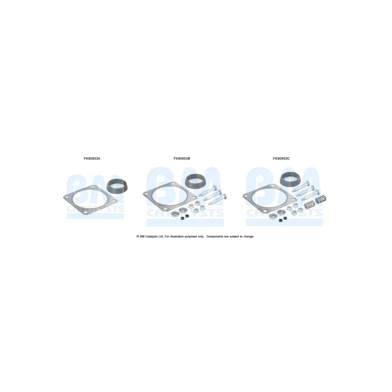 Kit d'assemblage, catalyseur BM CATALYSTS FK90953