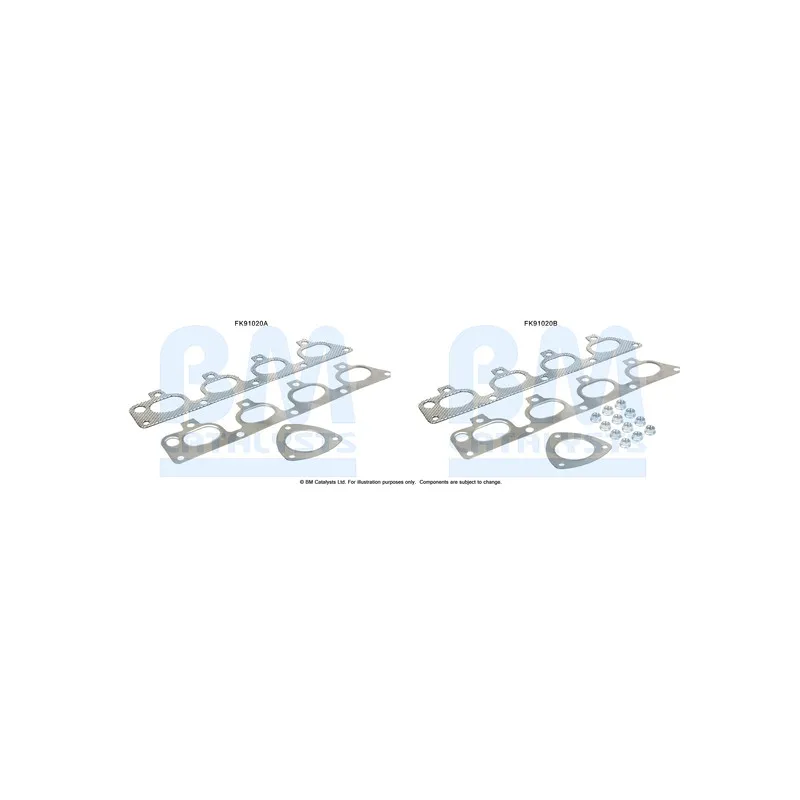 Kit d'assemblage, catalyseur BM CATALYSTS FK91020