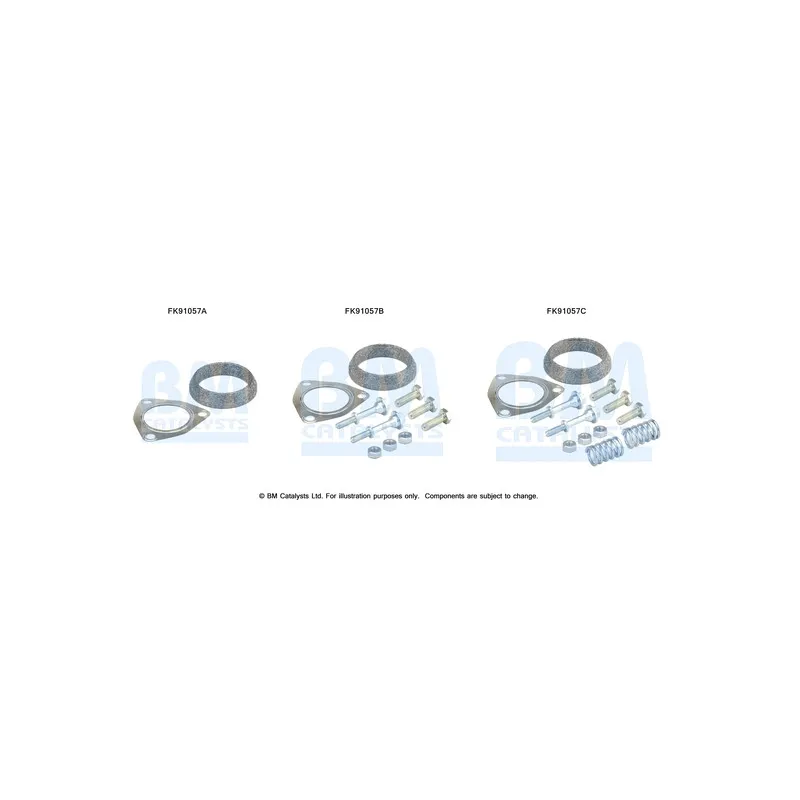 Kit d'assemblage, catalyseur BM CATALYSTS FK91057