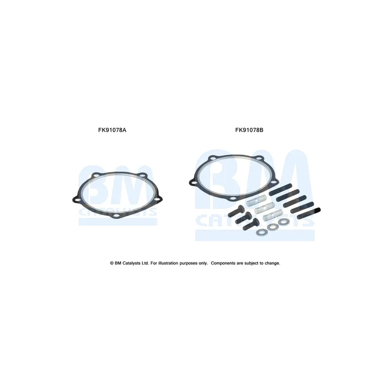 Kit d'assemblage, catalyseur BM CATALYSTS FK91078