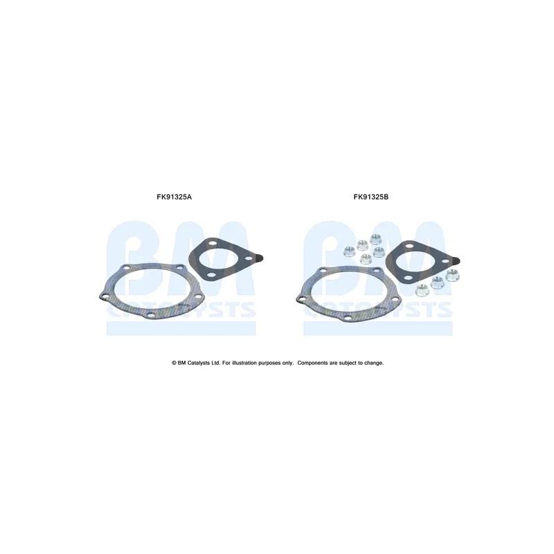 Kit d'assemblage, catalyseur BM CATALYSTS FK91325