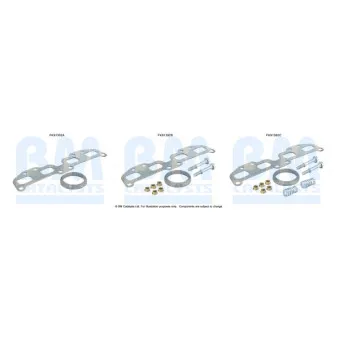 Kit d'assemblage, catalyseur BM CATALYSTS FK91392