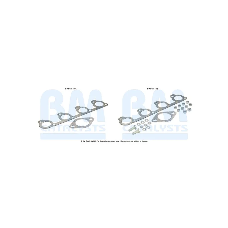 Kit d'assemblage, catalyseur BM CATALYSTS FK91415