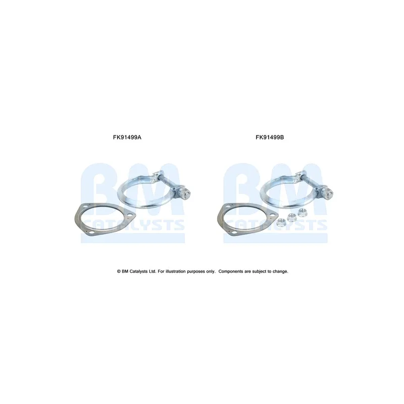 Kit d'assemblage, catalyseur BM CATALYSTS FK91499