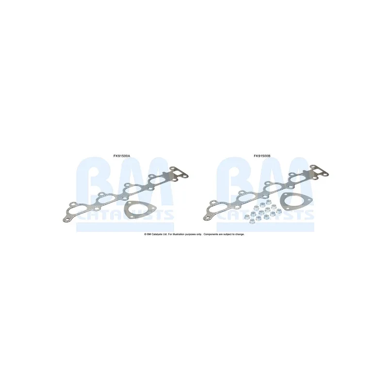 Kit d'assemblage, catalyseur BM CATALYSTS FK91500