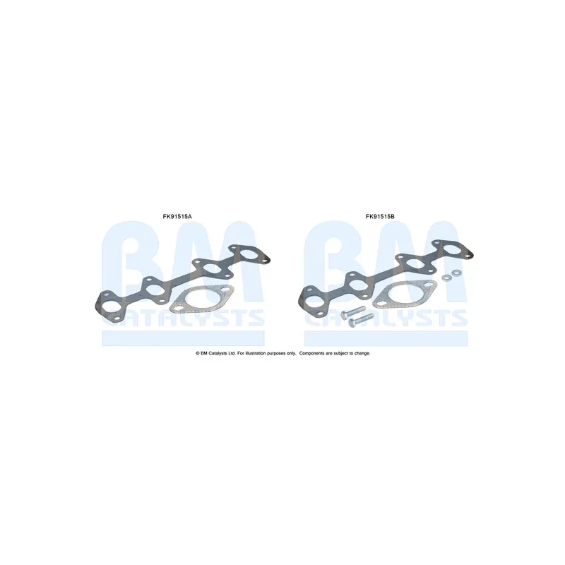Kit d'assemblage, catalyseur BM CATALYSTS FK91515
