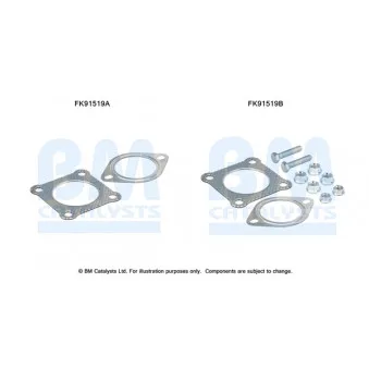 Kit d'assemblage, catalyseur BM CATALYSTS FK91519