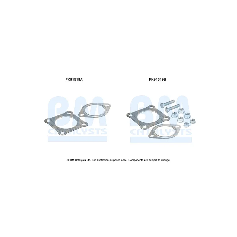 Kit d'assemblage, catalyseur BM CATALYSTS FK91519