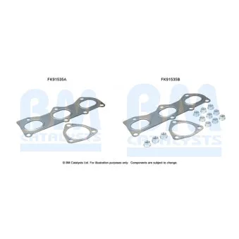 Kit d'assemblage, catalyseur BM CATALYSTS FK91535