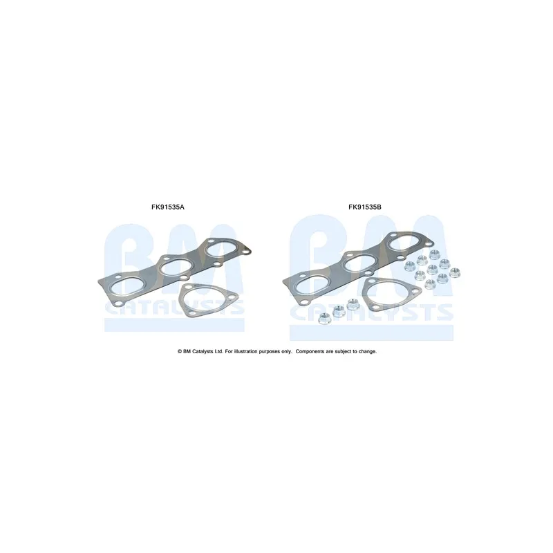 Kit d'assemblage, catalyseur BM CATALYSTS FK91535