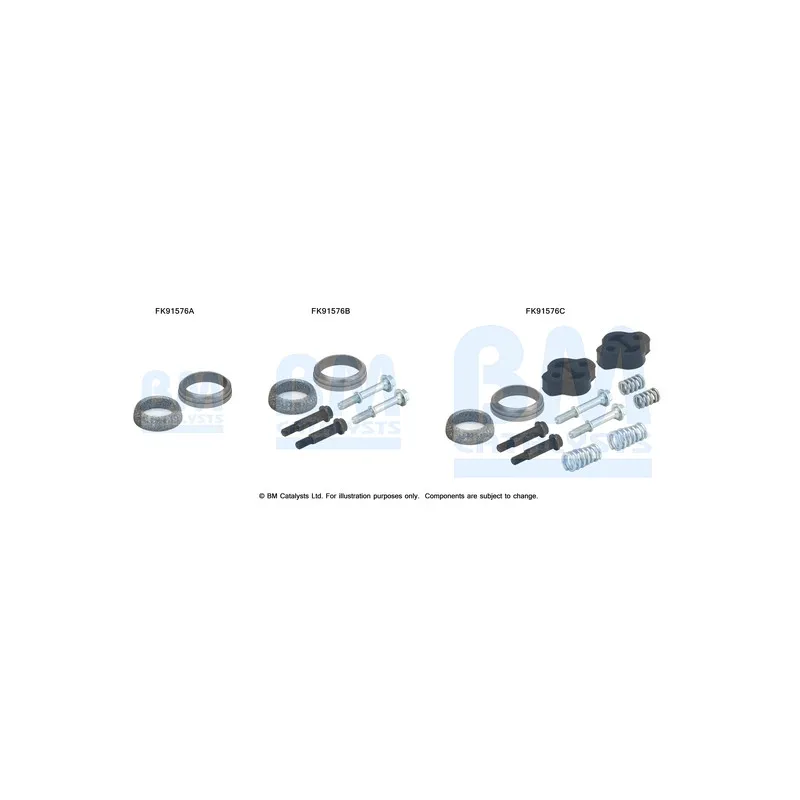 Kit d'assemblage, catalyseur BM CATALYSTS FK91576
