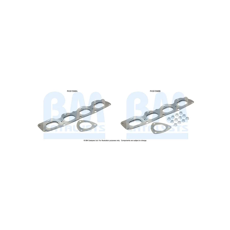 Kit d'assemblage, catalyseur BM CATALYSTS FK91598