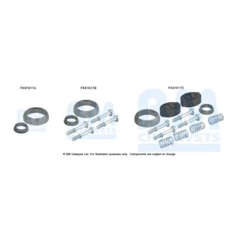 Kit d'assemblage, catalyseur BM CATALYSTS FK91617