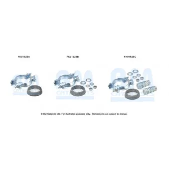 Kit d'assemblage, catalyseur BM CATALYSTS FK91625