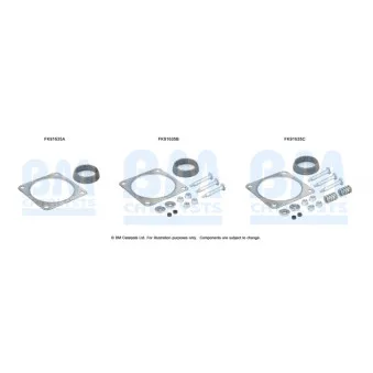 Kit d'assemblage, catalyseur BM CATALYSTS