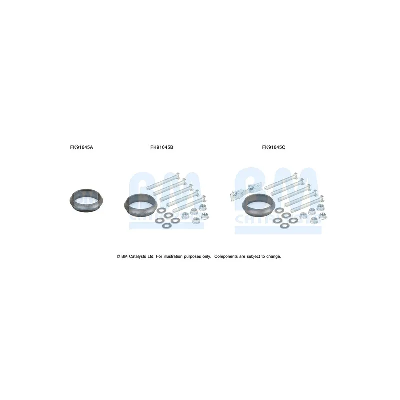 Kit d'assemblage, catalyseur BM CATALYSTS FK91645