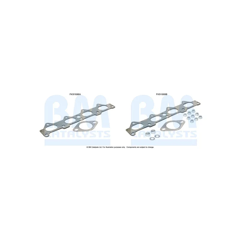 Kit d'assemblage, catalyseur BM CATALYSTS FK91688