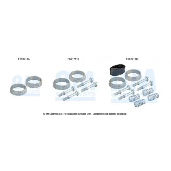 Kit d'assemblage, catalyseur BM CATALYSTS FK91711