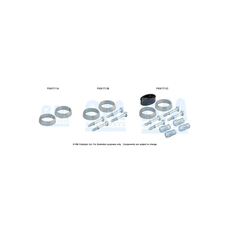 Kit d'assemblage, catalyseur BM CATALYSTS FK91711