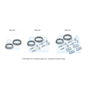 Kit d'assemblage, catalyseur BM CATALYSTS FK91717