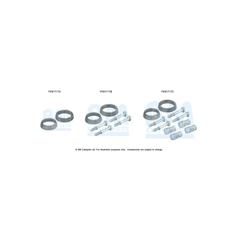 Kit d'assemblage, catalyseur BM CATALYSTS FK91717