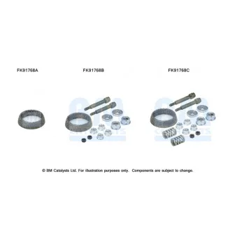 Kit d'assemblage, catalyseur BM CATALYSTS FK91768